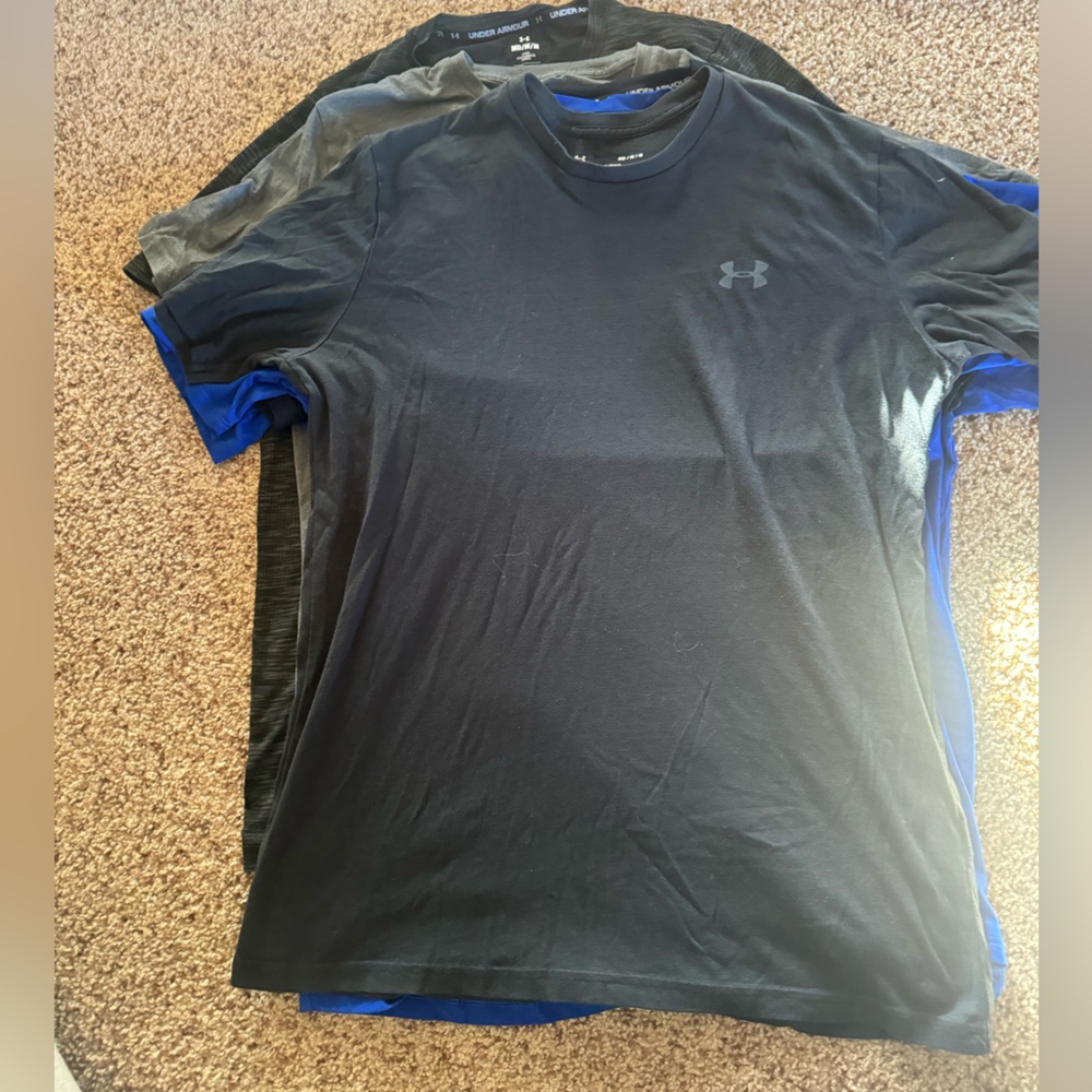 Lot of 9 Under Armour Shirts